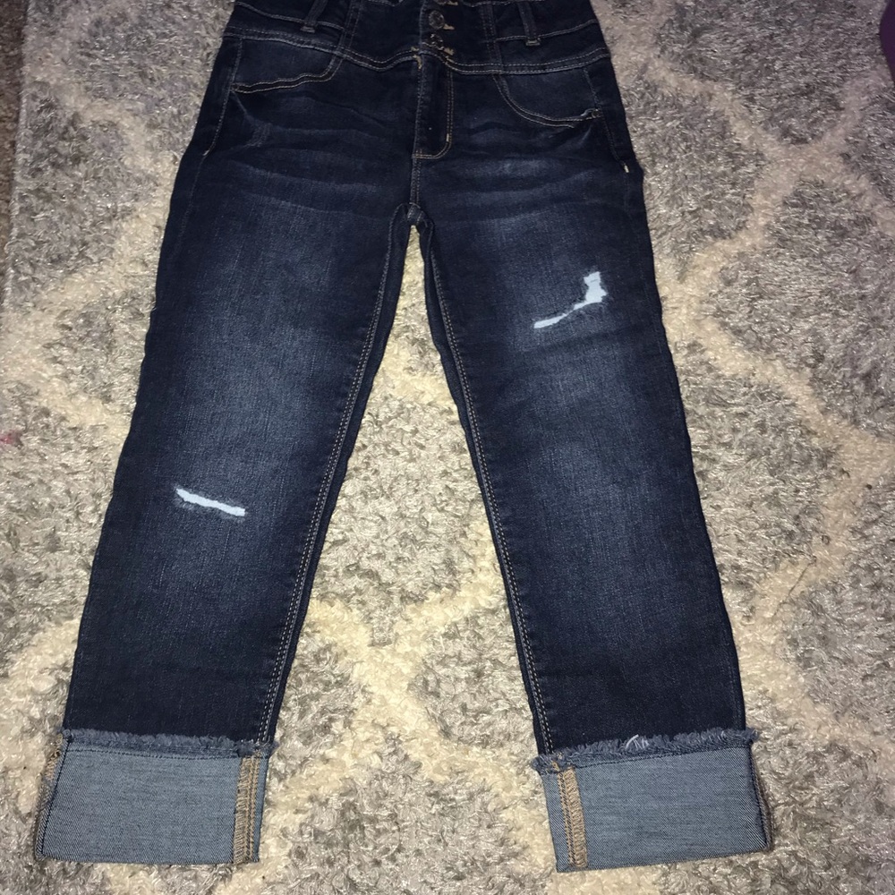 Girls capris jeans